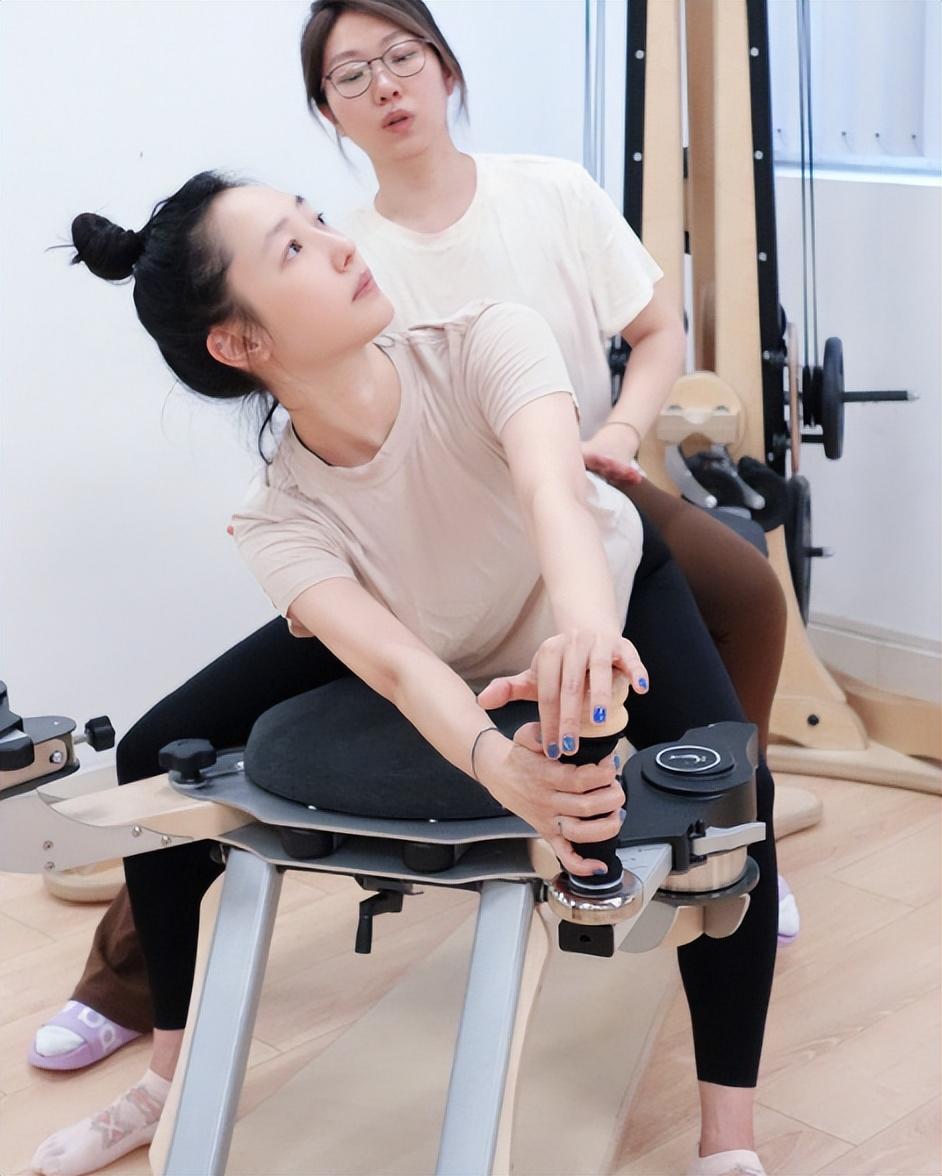 体检|白百何不怕辛苦认真锻炼减脂