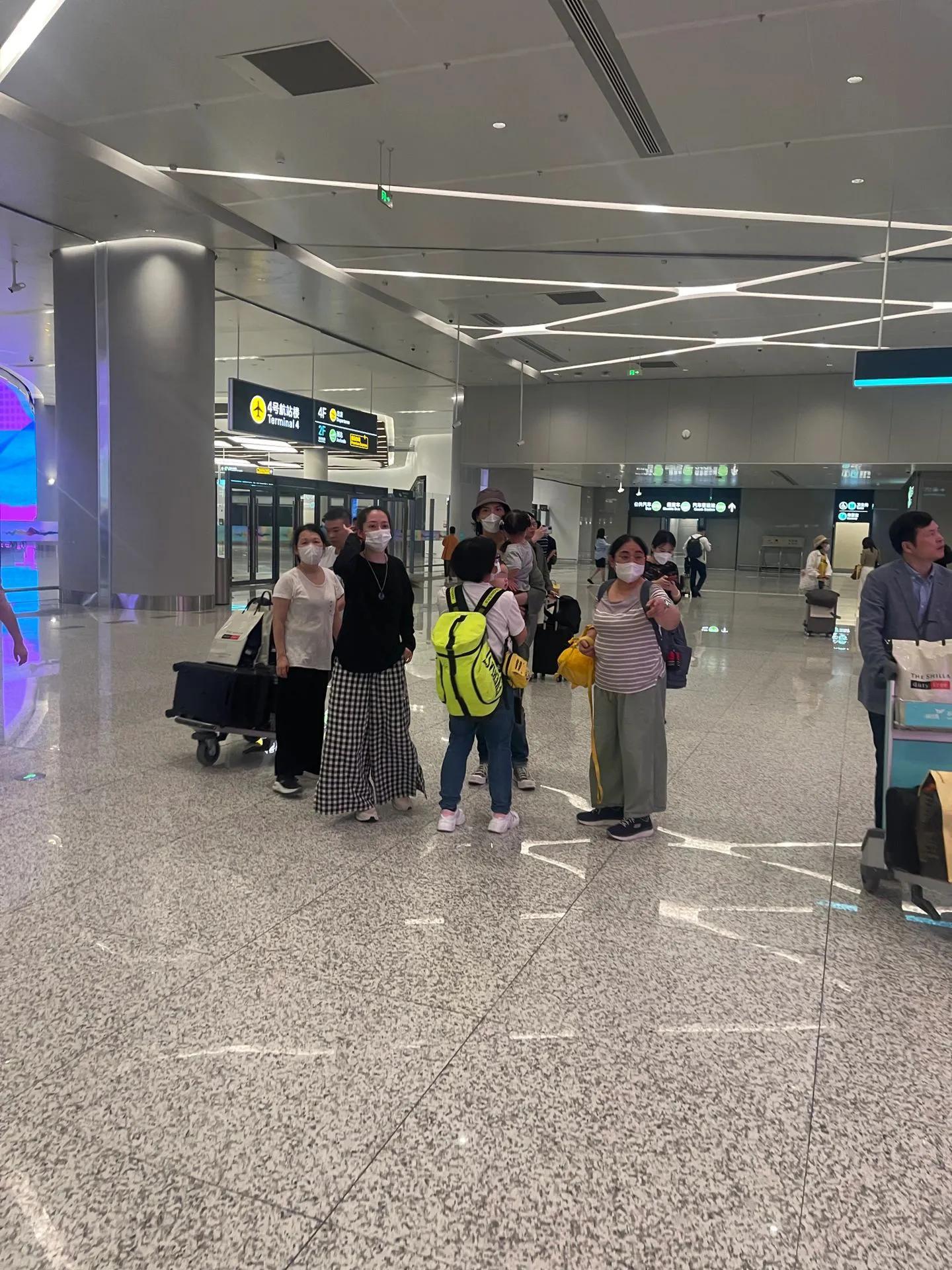 谢娜|向佐接机郭碧婷母子,二人全程无交流像陌生人,儿子长相酷似向佐