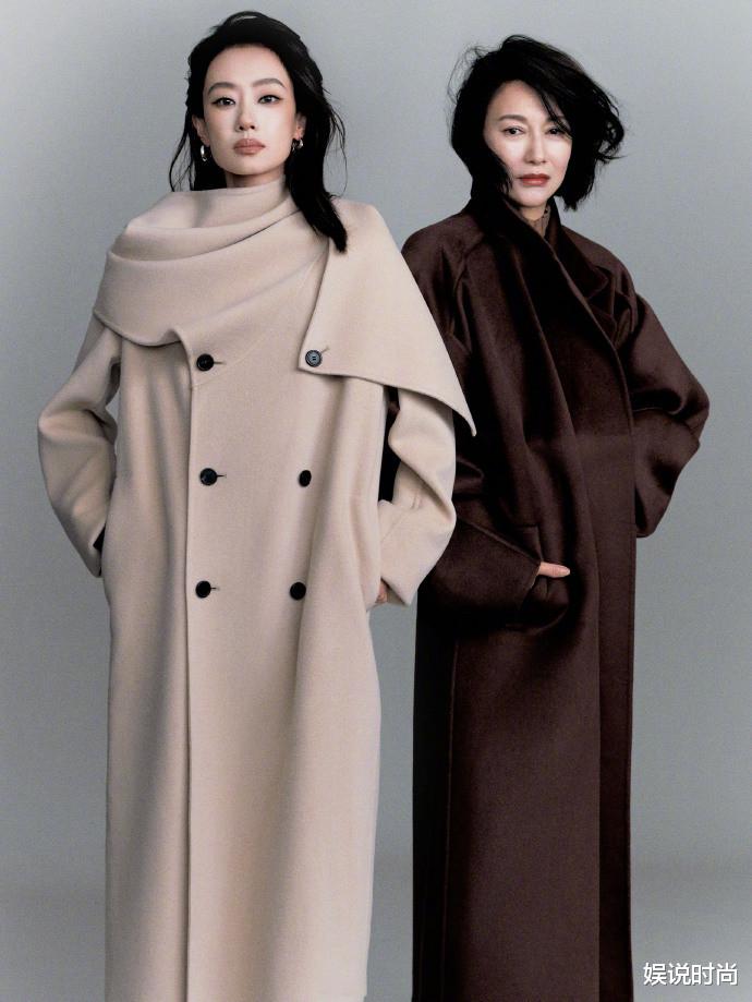 张小斐又获新称号：大衣的神！和惠英红合体演绎冬日时尚魅力无穷