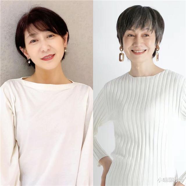 穿衣搭配 四五十岁女人，请务必这样打扮自己：发短、衣长，美得优雅又知性