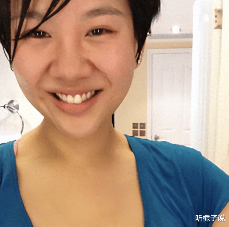 郑欣宜正面照曝光!瘦成瓜子脸像换个人,减肥成功后像父亲郑少秋