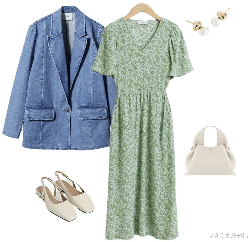 穿衣搭配|7款外套加长裙搭配，穿出优雅漂亮职场风格，大气还干练