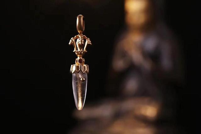 灵魂之作可拆卸的“金刚降魔杵”，文玩界藏传法器的艺术之风！