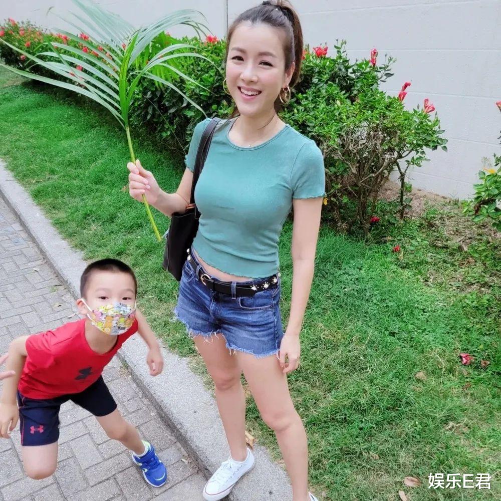 陈豪夫妇中秋合体秀恩爱，42岁陈茵媺保养得宜，比选美时更漂亮