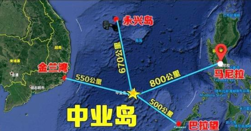 中国目前在南沙群岛构建起新三角形战略,美济礁机场,渚碧礁机场和永暑