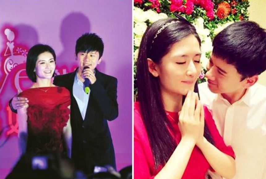 张杰发夫妻合照庆结婚12周年!谢娜喝酒甜笑,张杰宠溺摸老婆头发