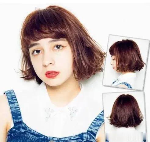 \及肩卷发\关键是卷度