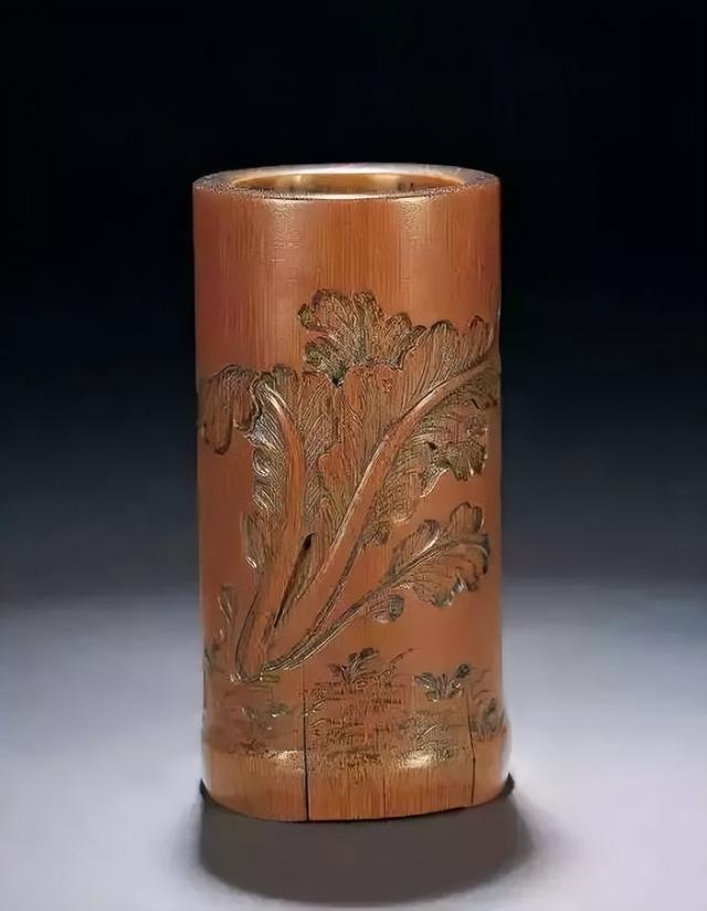 雕刻|老竹子包浆,真的太美了