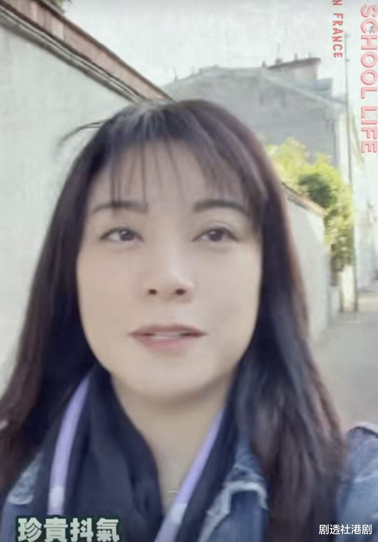 TVB前花旦换新发型，被指回春不少，分享与型男合照引网民热议