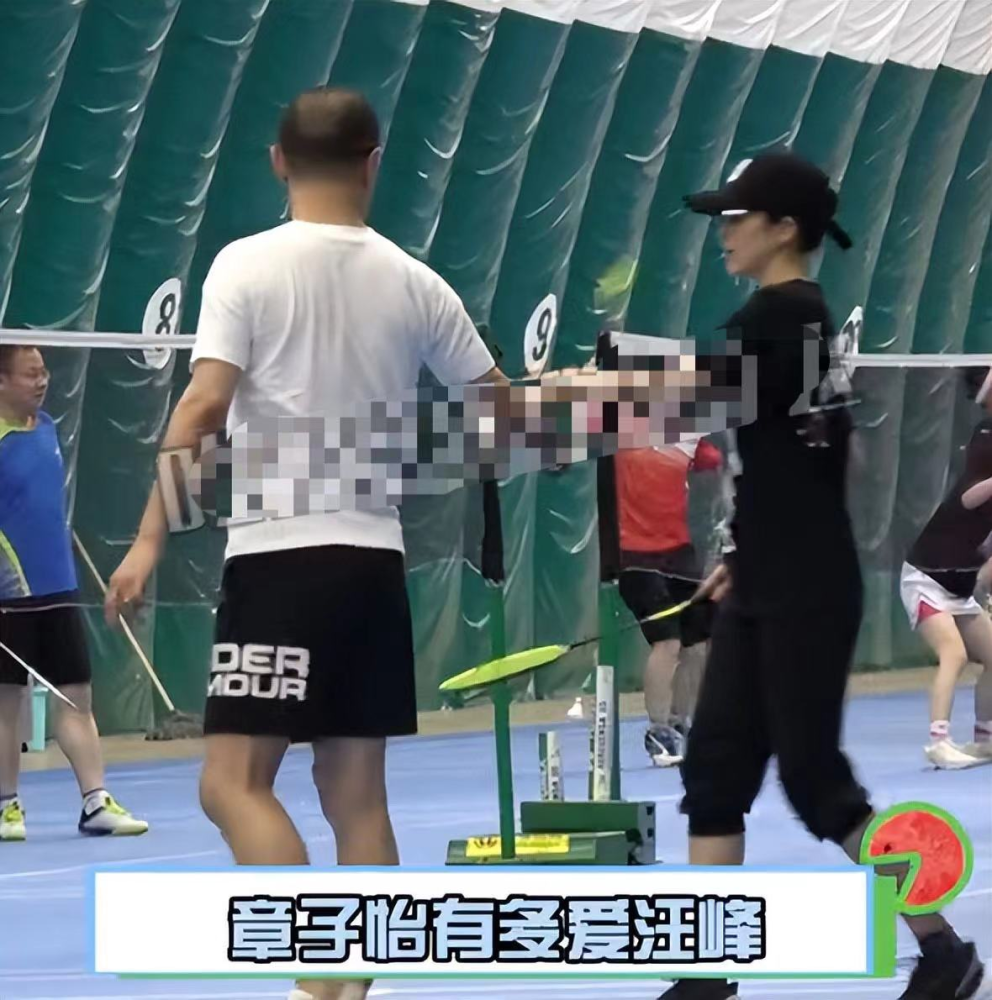 章子怡|章子怡一家在海南吃火锅，汪峰头顶秃一块，一子俩女儿疑露面