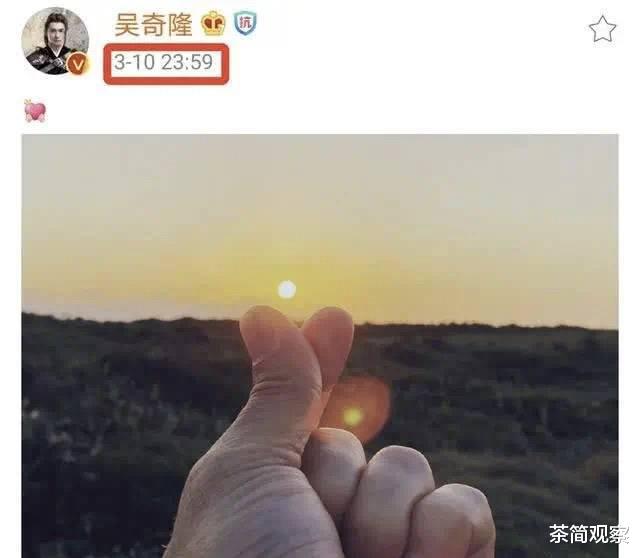 刘诗诗|吴奇隆在台北为刘诗诗庆生，马路边剔牙超不雅，儿子正面首曝光妥妥最帅星二代