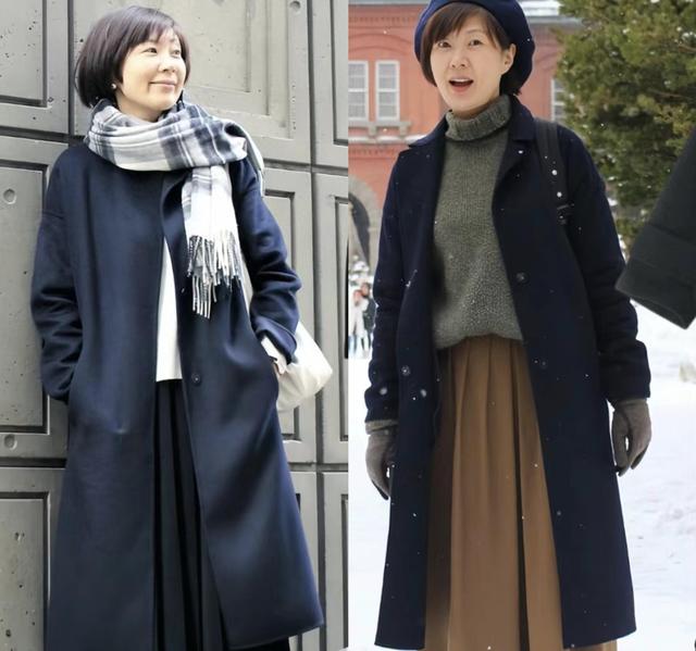 这才是40岁女人该有的打扮:发烫卷、衣不紧身,既优雅又得体