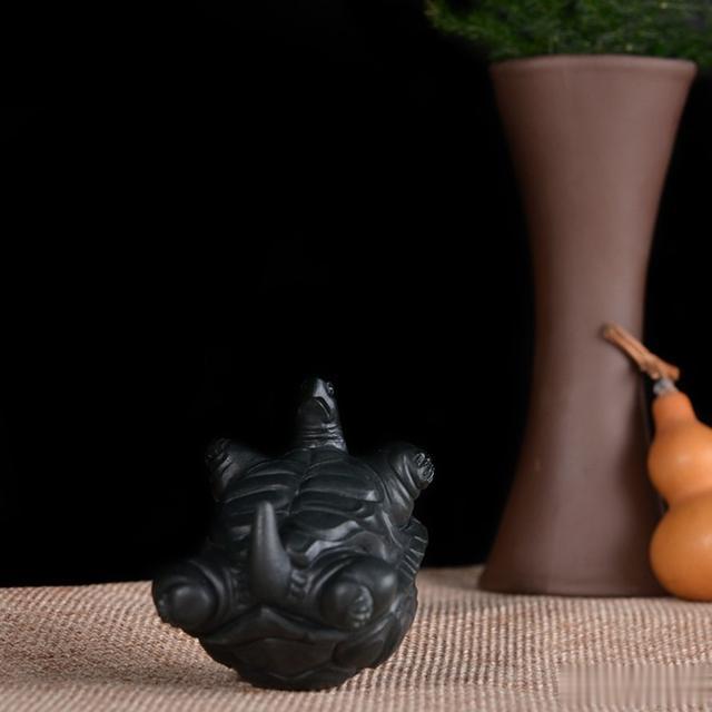 玉雕|爱了!萌态各异的神龟,真佩服玉雕师的脑洞