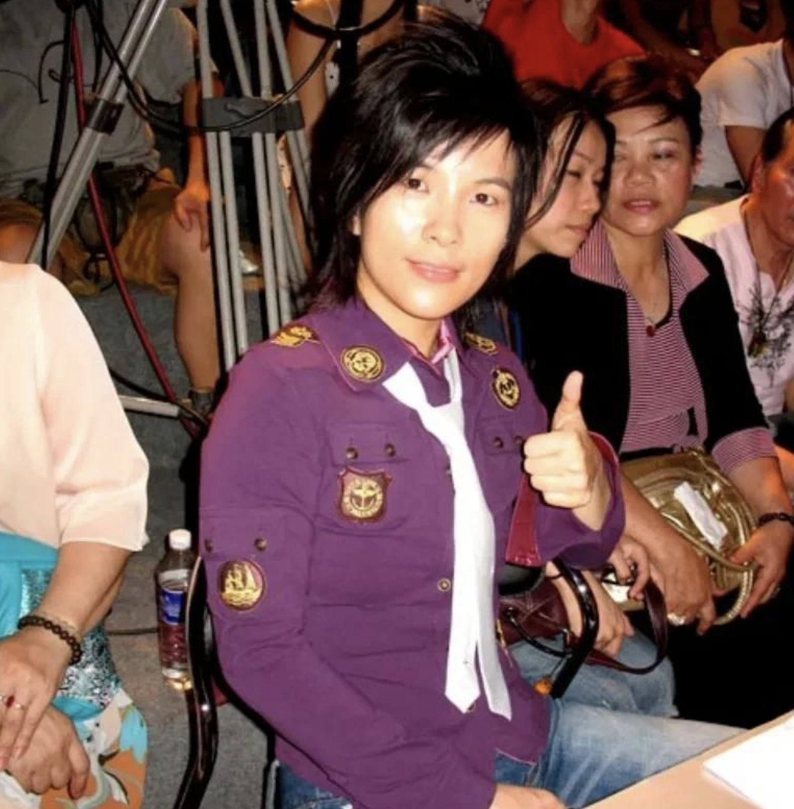 男女通吃,一张满脸胡茬的照片,彻底撕下了潘美辰的“遮羞布”