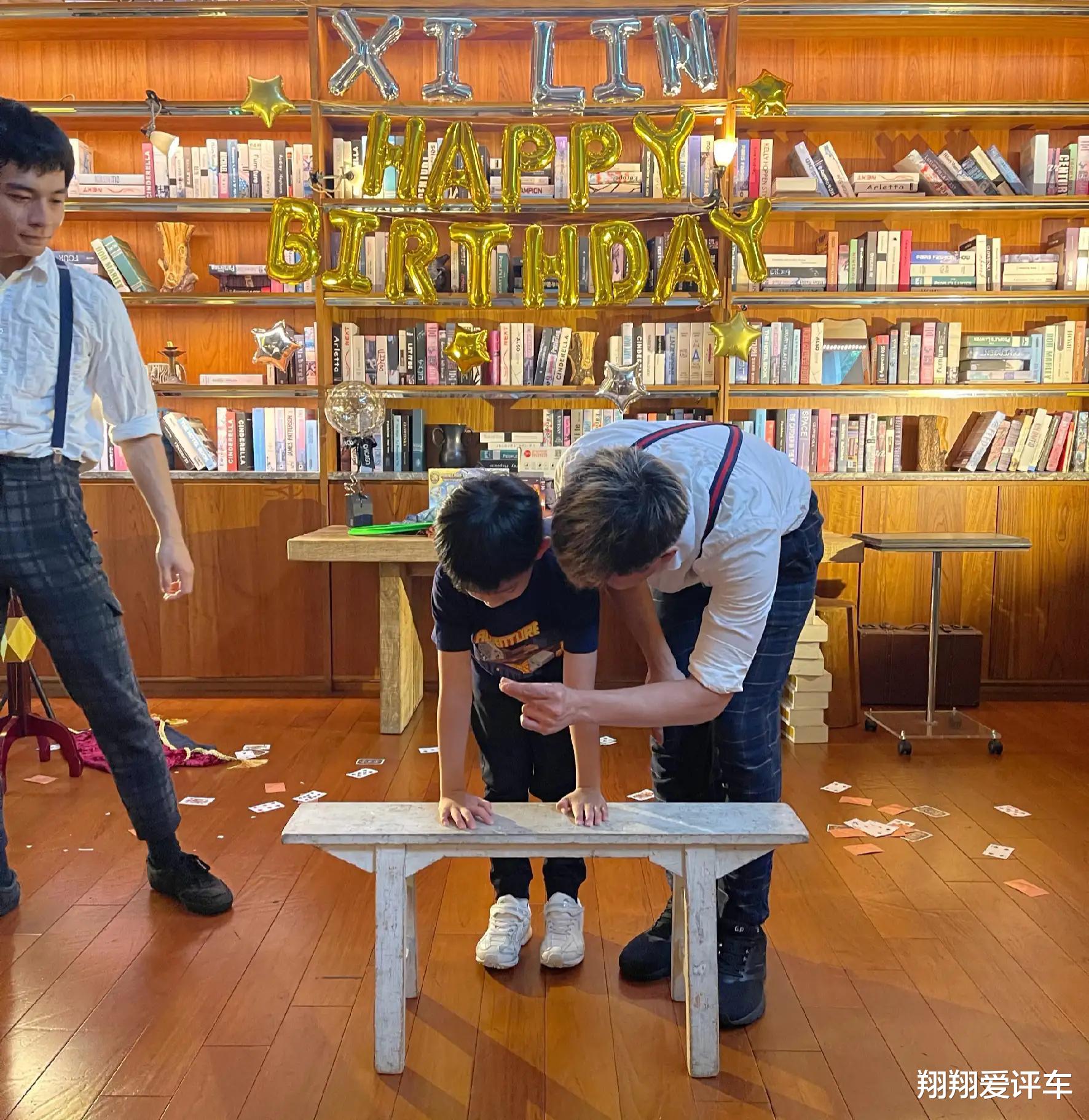 大S|汪小菲给儿子办生日会,父爱满满获好评,大s开心享受二人世界