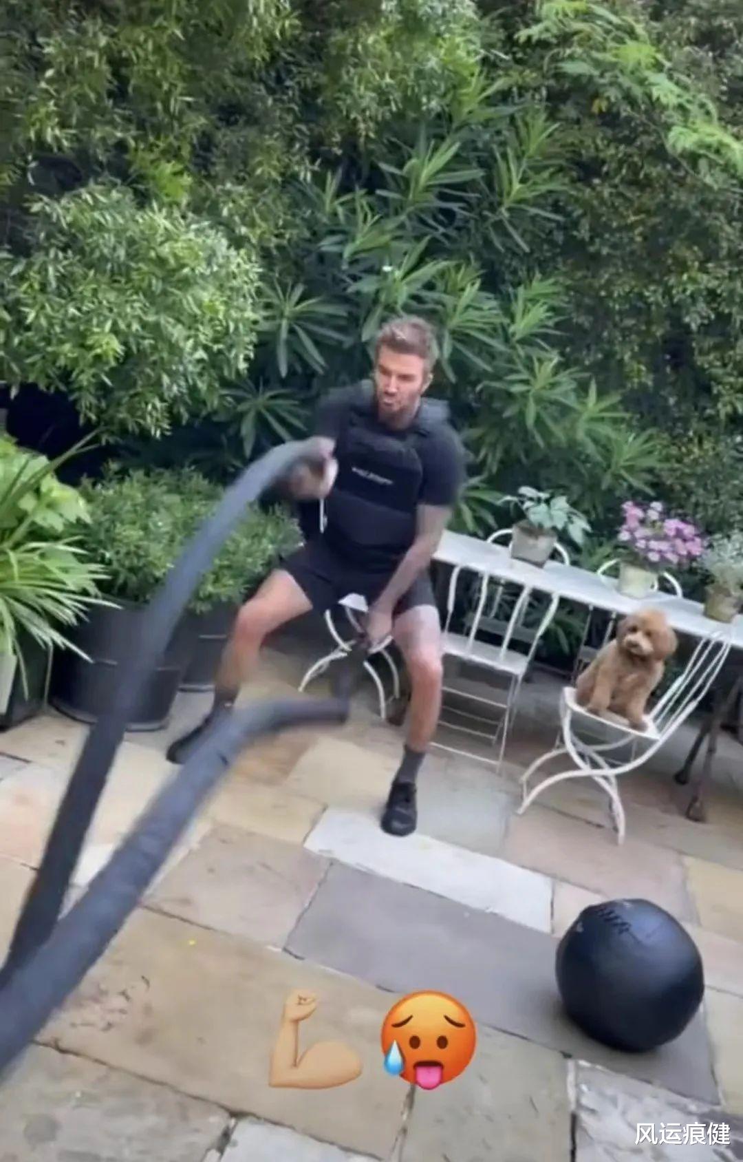 足球男神贝克汉姆的健身方式！