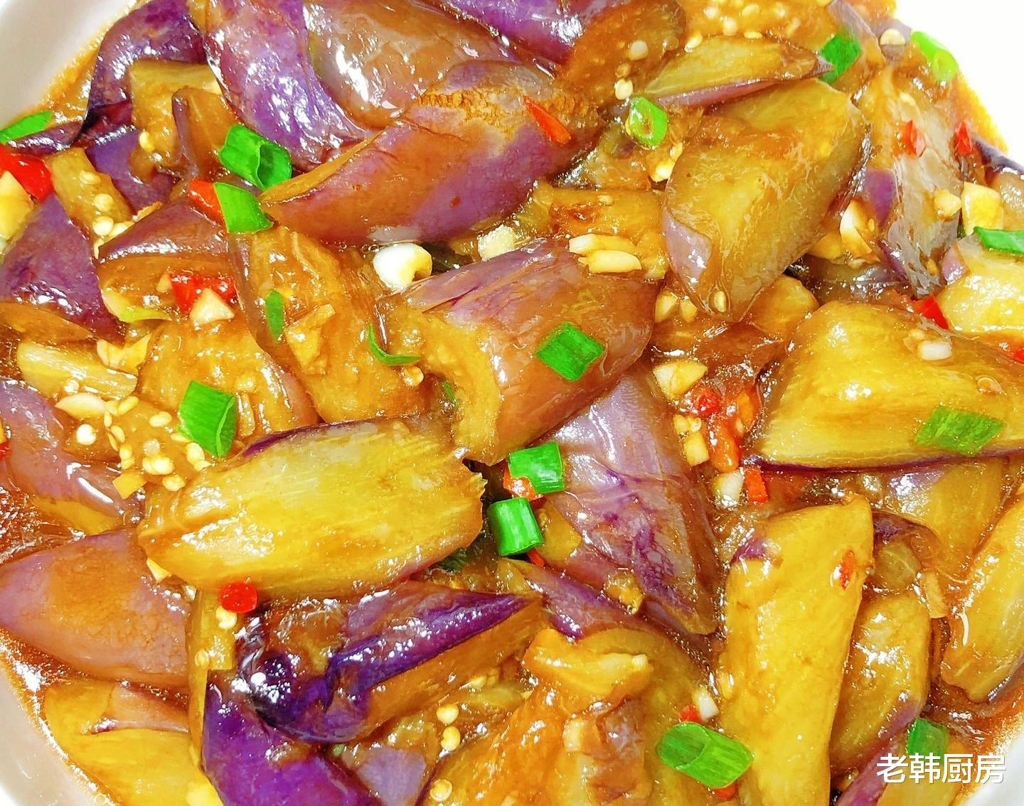 茄子|推荐5道不同做法的家常炒茄子，鲜香入味不油腻，开胃解馋又下饭