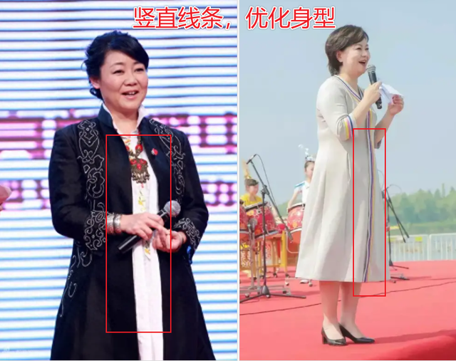 看了萨日娜、鞠萍才明白：只要会打扮，中年发福仍然优雅又有气质