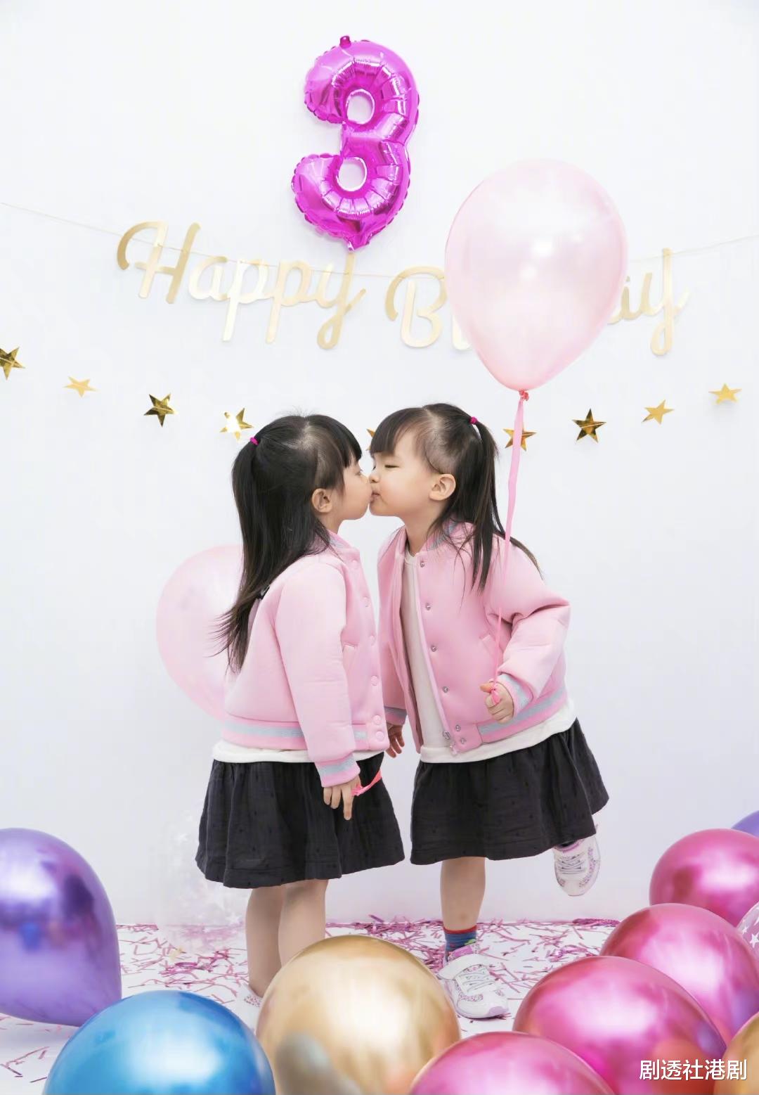 熊黛林|再强调无偏心！知名港星双胞胎女儿颜值差距大，被指就爱漂亮那个