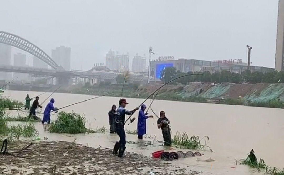 钓鱼|钓鱼不是法外之地,违法锚鱼不听劝阻,数人被带走