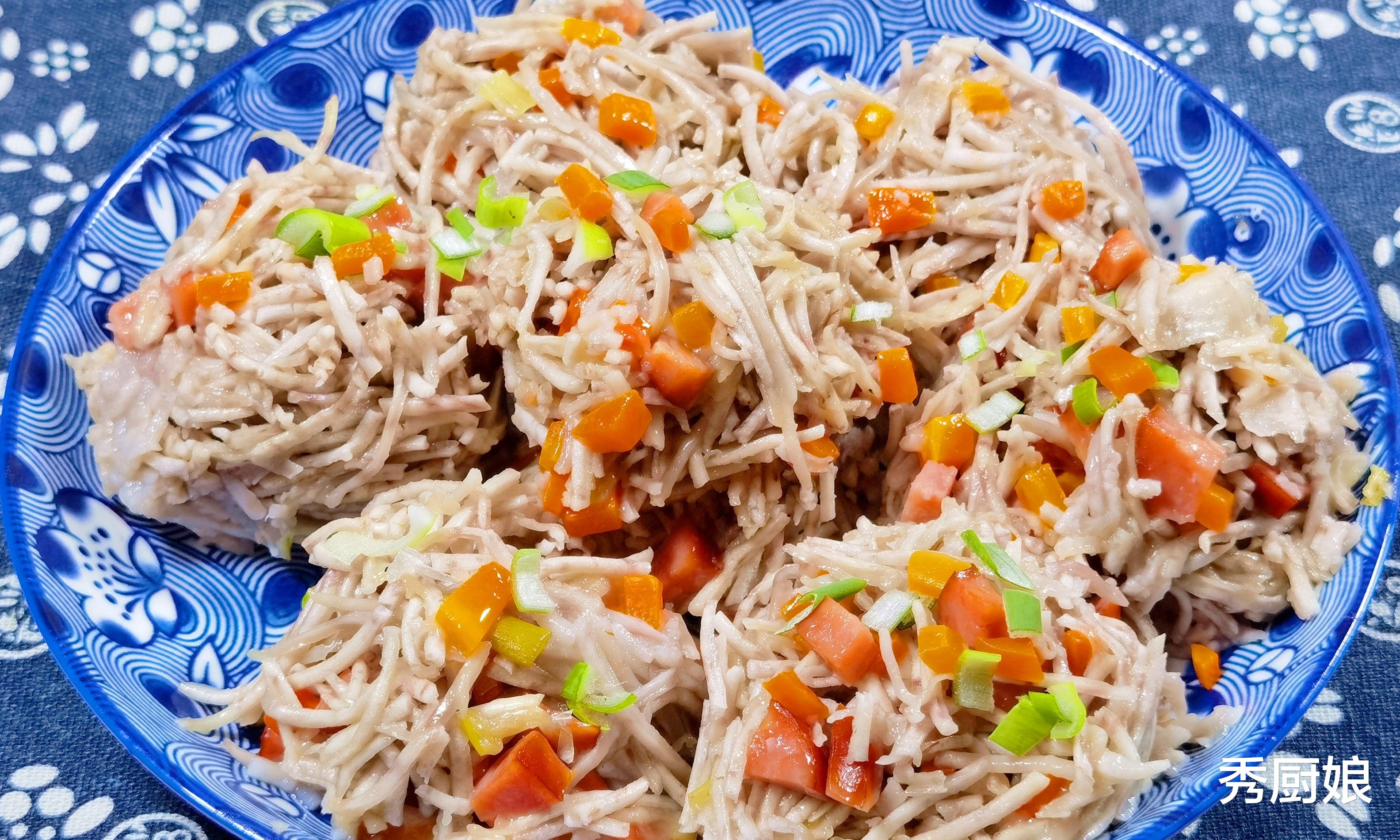 芋头丸子|冬天，少吃红薯南瓜多吃它，全身都是宝，2块钱一斤，便宜又好吃