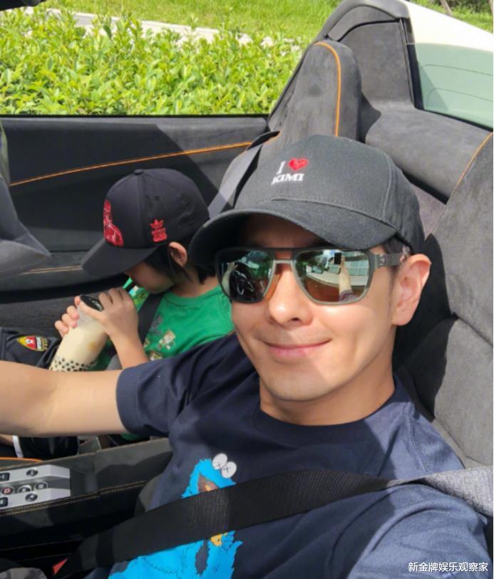 林志颖|陈若仪罕见晒林志颖近照,远看颜值恢复原貌,细看山根高了不少