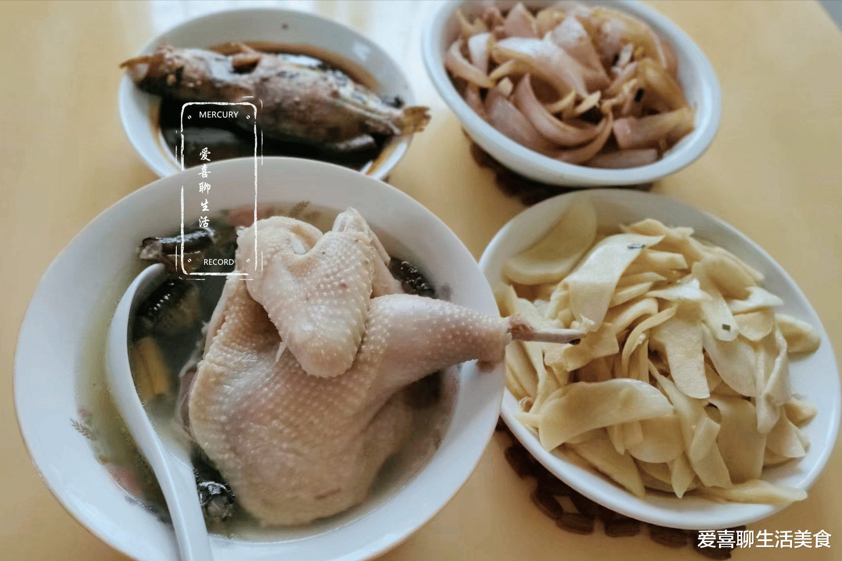 茭白|退休老两口的午餐，在朋友圈火了，网友：不将就不浪费，活得明白！