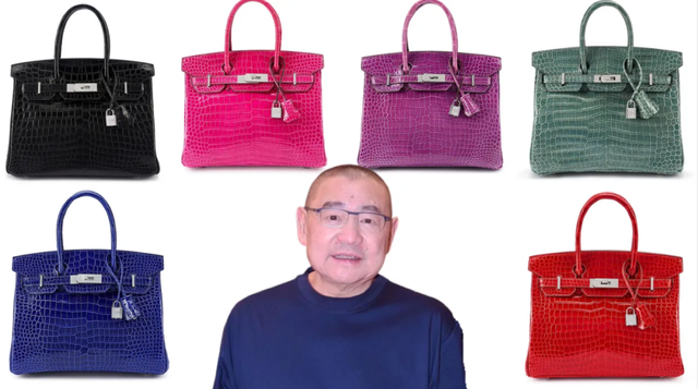 刘銮雄76只爱马仕手袋拍出2522万_时尚资讯_娱乐点