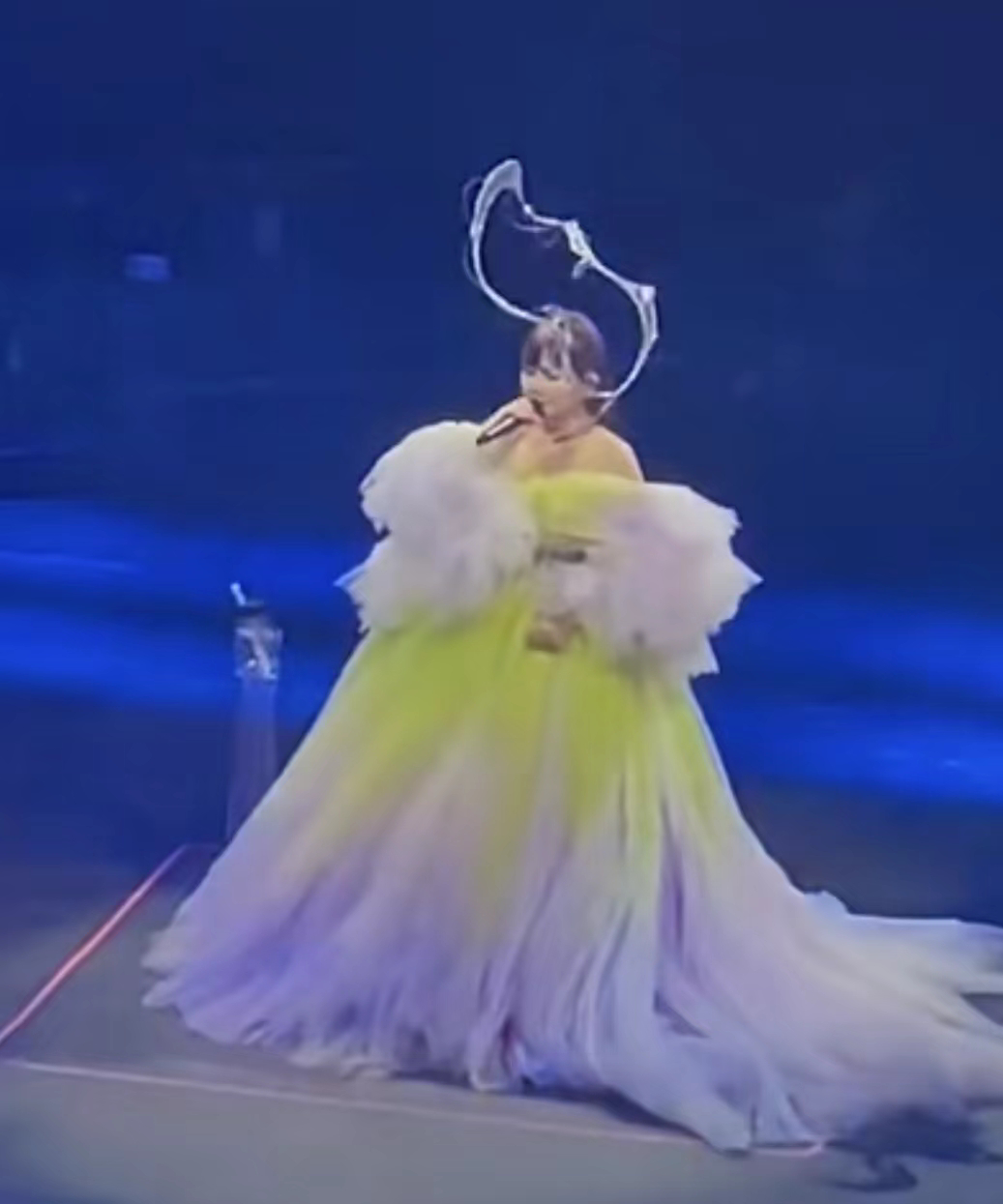 没想到,梁静茹仅用一场演唱会,就将自己钉在众人围观的耻辱柱上