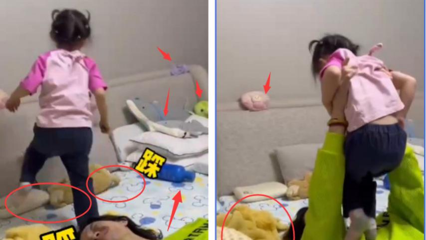 向佐测试女儿反应差点毁容，家里脏乱差，玩具乱扔，床单廉价