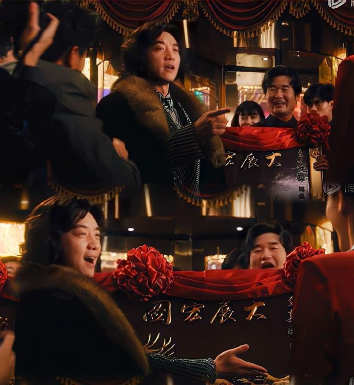 郑恺长发飘飘,被拍成了东北大姨