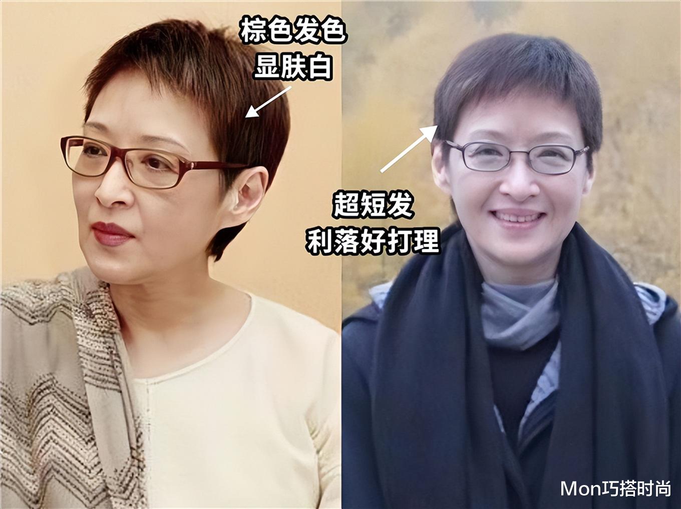 女人过了50岁尽量别烫卷发、穿老年装!跟胡因梦这样打扮,真洋气