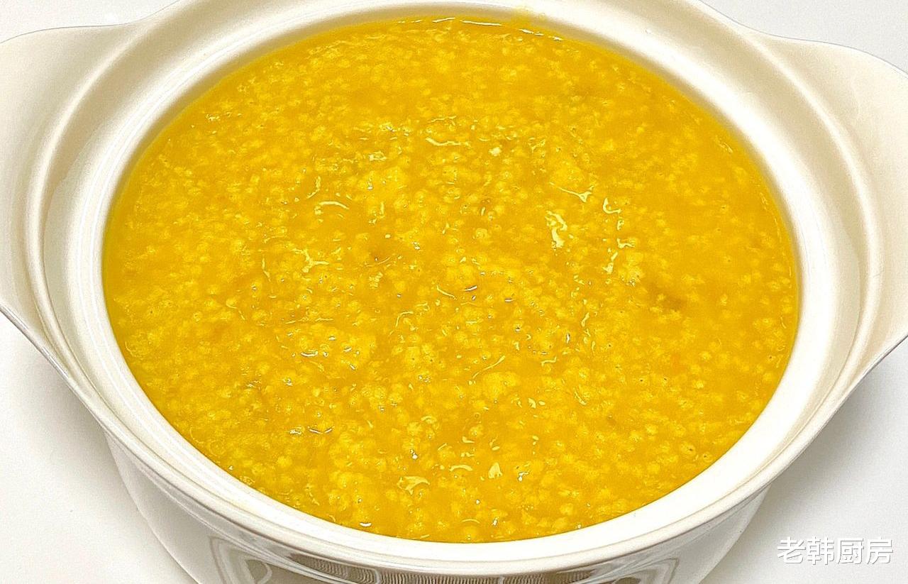 小米粥|原来熬小米粥这么简单呀，香浓好喝米油厚，软滑香甜，营养美味