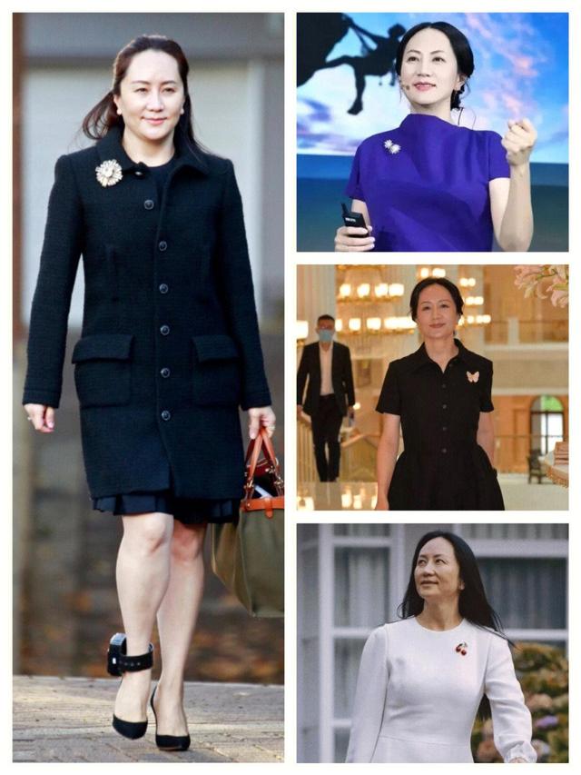 "孟晚舟"优雅到骨子里:光腿穿大衣,裙也不上膝,照样美得高级 - 时尚