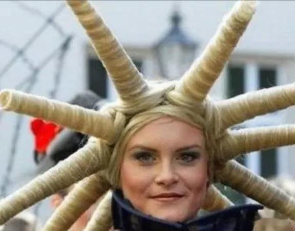 奇葩怪异的个性发型