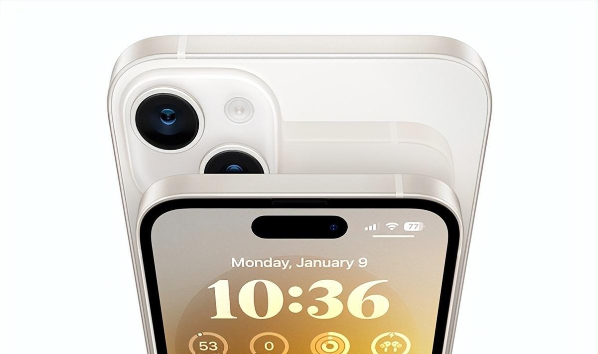 键盘|iPhone15渲染图曝光：打孔屏+对角线双摄，标准版喜提“加餐”