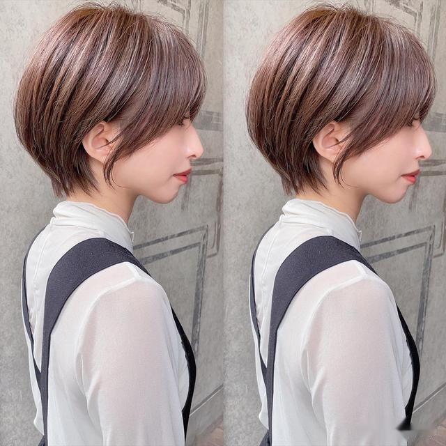 发型剪来剪去不满意，那就试试立体层次短发，让你大变样