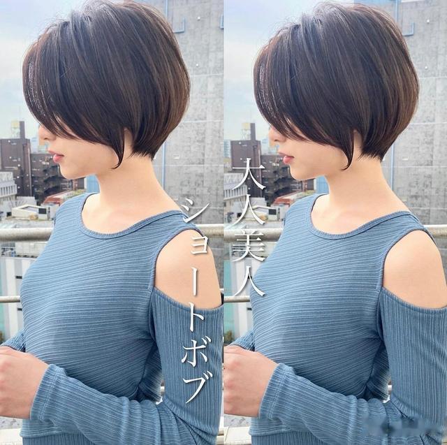 发型剪来剪去不满意，那就试试立体层次短发，让你大变样