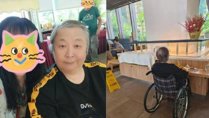 75岁港星罕见露面，坐轮椅吃快餐住廉价酒店，有4子女却晚景凄凉