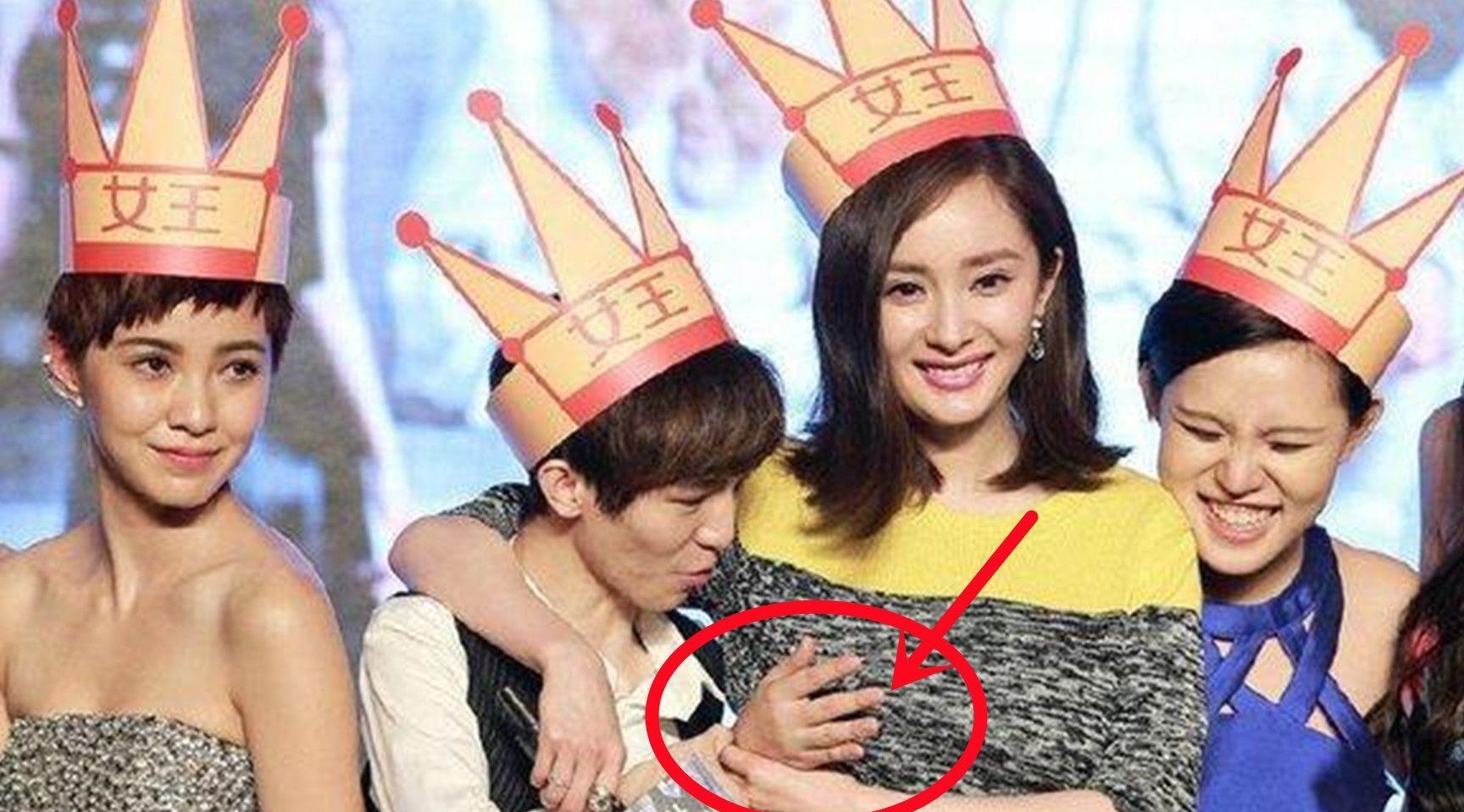 最没分寸感的6位男星，对女星动手动脚无底线，犀利操作刷新网友三观