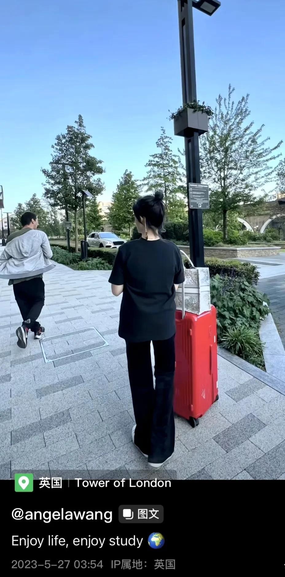 |李湘14岁女儿晒英国生活!出门坐劳斯莱斯,住千万奢华别墅显潇洒