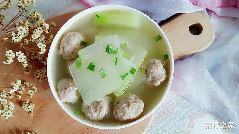 冬瓜|冬瓜丸子汤这样做太好吃了,紧实不散,汤鲜清口,想吃就点开!
