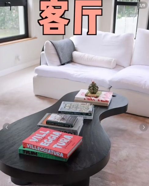 吴千语晒鸽子蛋大钻戒,曝光上海豪华别墅,沙发价格高达15万