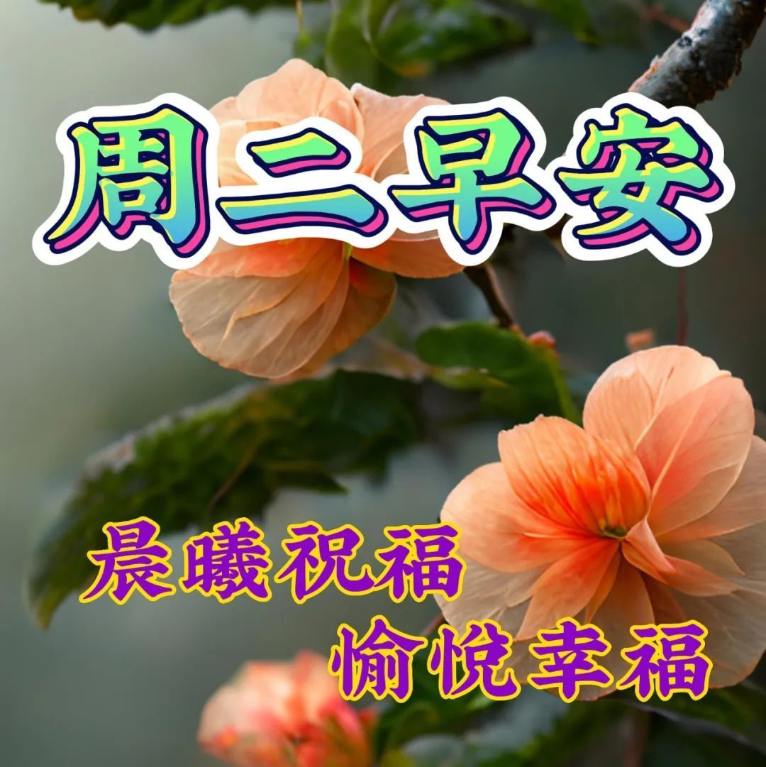 5月2日周二早上好,精选星期二早安祝福图片 - 情感资讯(主打网)