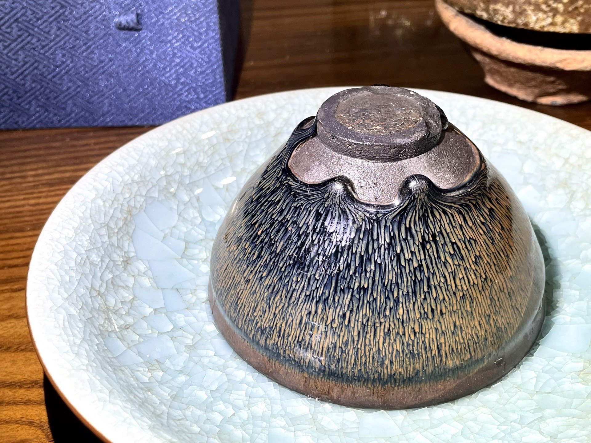 |建窑兔毫天目茶碗