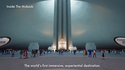 沙特阿拉伯|土立方！沙特土豪要造巨型科幻建筑！