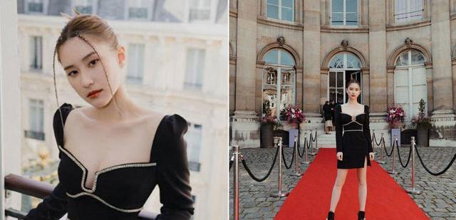 关晓彤|关晓彤晒低胸淡绿裙辣照，却意外撞衫赌王千金何超莲