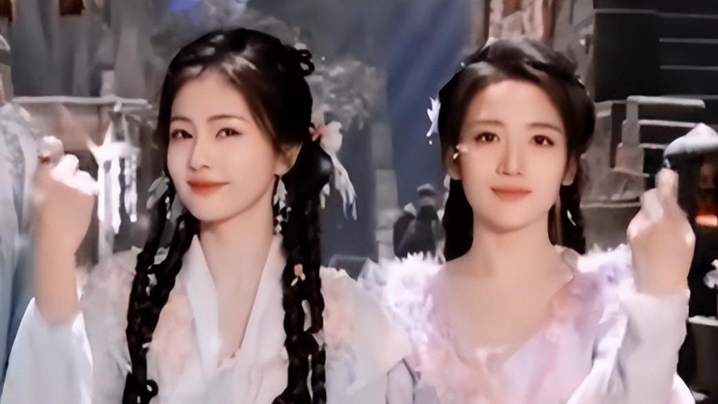 29岁白鹿与26岁代露娃拍一部戏，谁是美人，谁是“照骗”一目了然