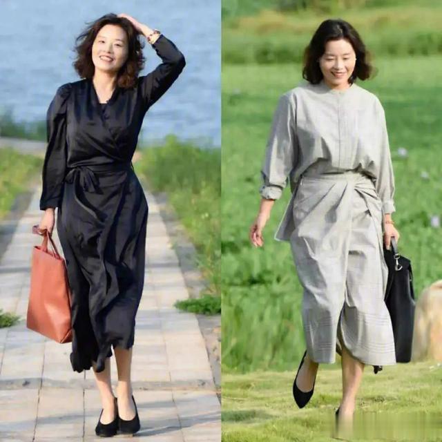穿衣搭配 老了也很美的女人：衣不穿花、裙不穿短、发不过肩，反而更有魅力