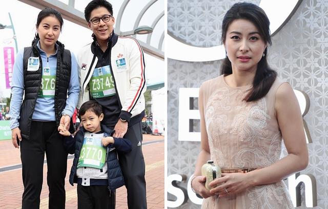 郭晶晶|44岁郭晶晶越来越美,无领西服配长郡,优雅知性,太给霍启刚长脸